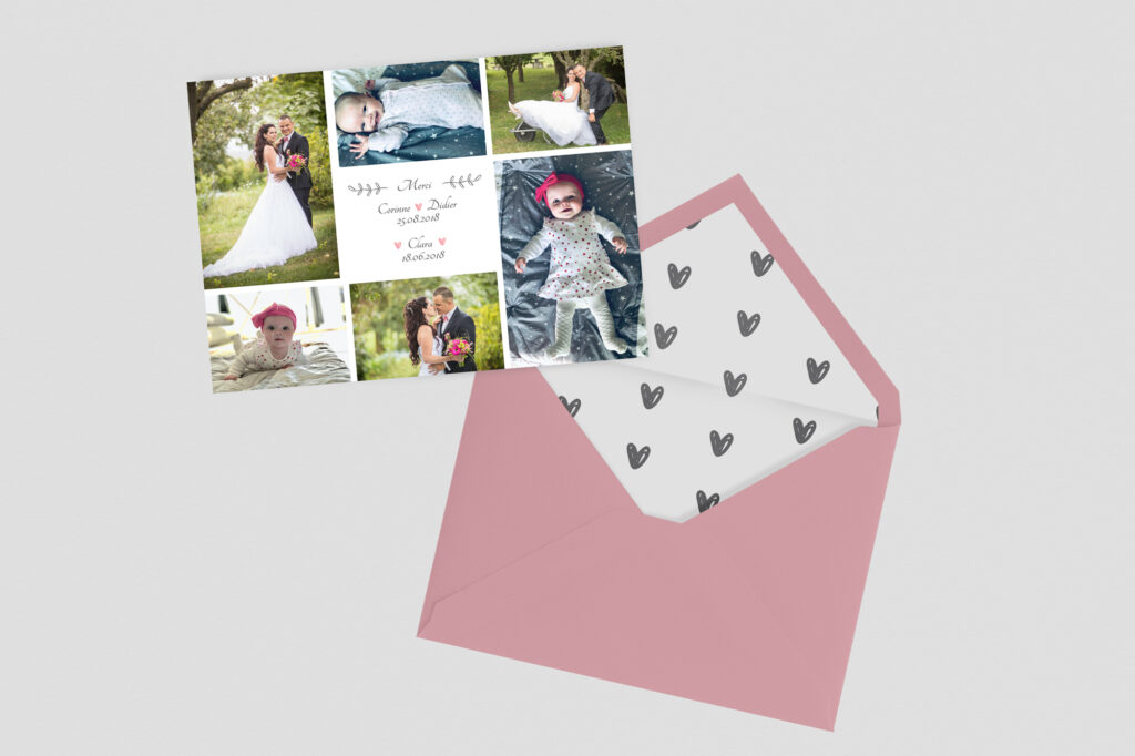 Remerciements Mariage Corinne & Didier